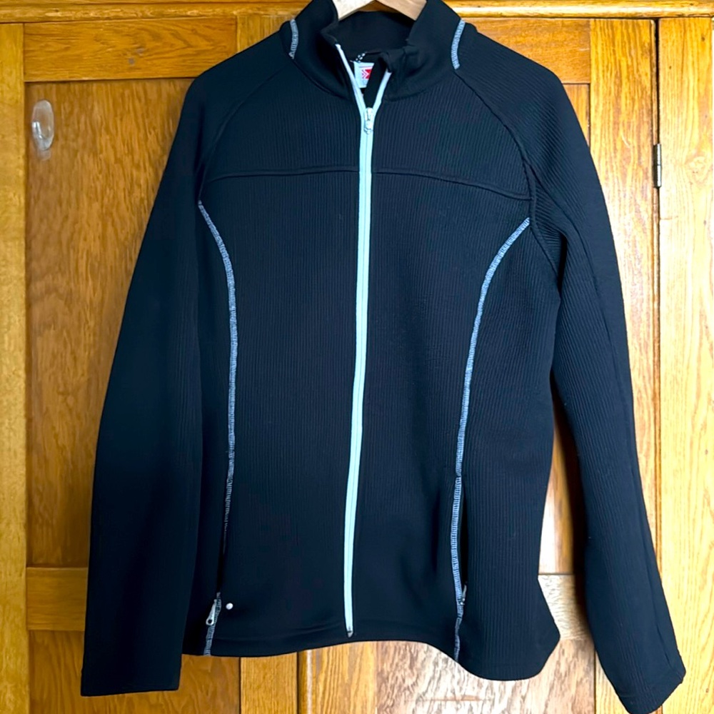 Spyder XL Core zip up “sweater” great condition black slim fit